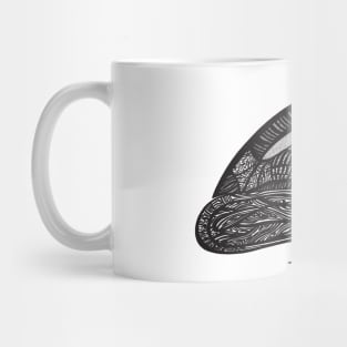 Treehopper - Membracis Bucktoni - cute bug - light colors Mug